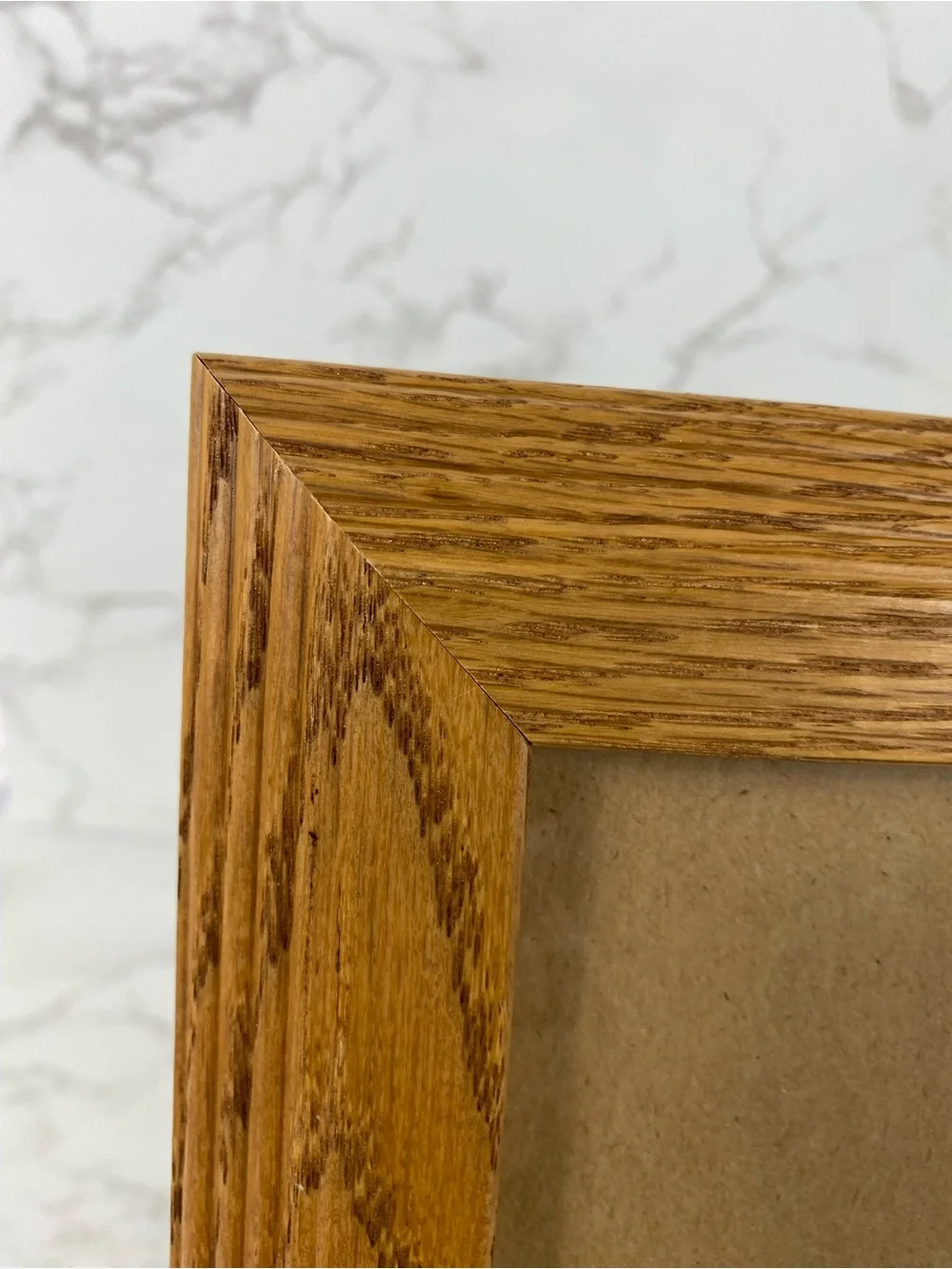 Classic Oak Wood Picture Frame - Brown 8x10